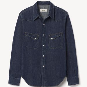 Nep Denim Point Rider Western Shirt
