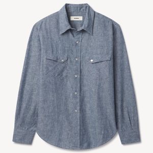 Linen/Cotton Pacific Drifter Western Shirt